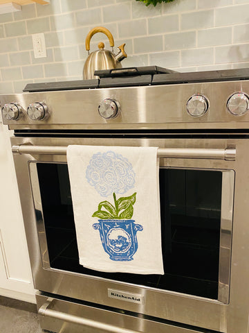 Hydrangea Tea Towel