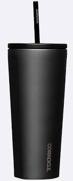 Cold Cup - Insulated Tumbler with Straw - Ceramic Slate - 24oz