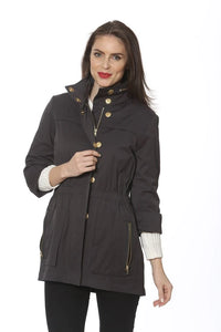 Tess Anorak Lined Jacket | Black