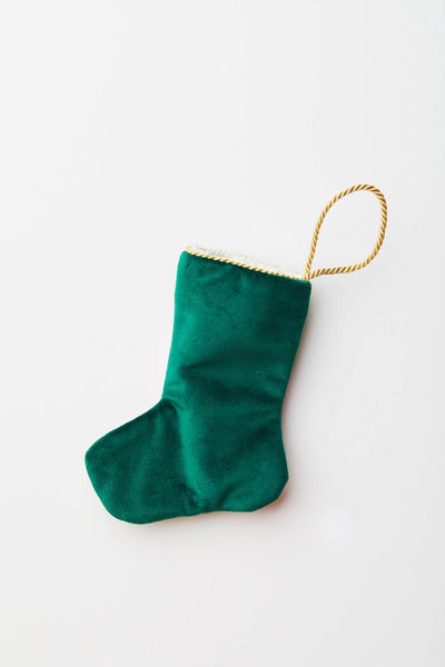 Holiday Greetings Bauble Stocking