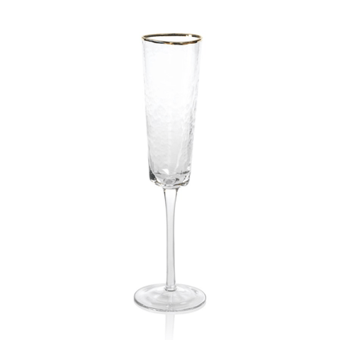 Textured Champagne Flute