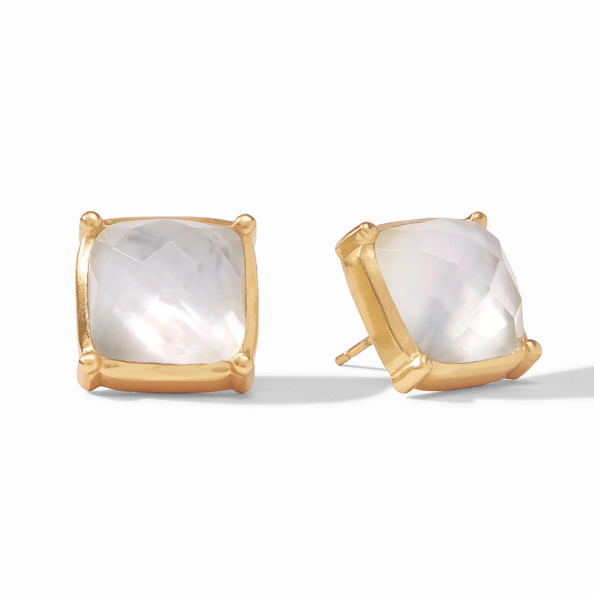 Antonia Statement Stud | Iridescent Clear Crystal