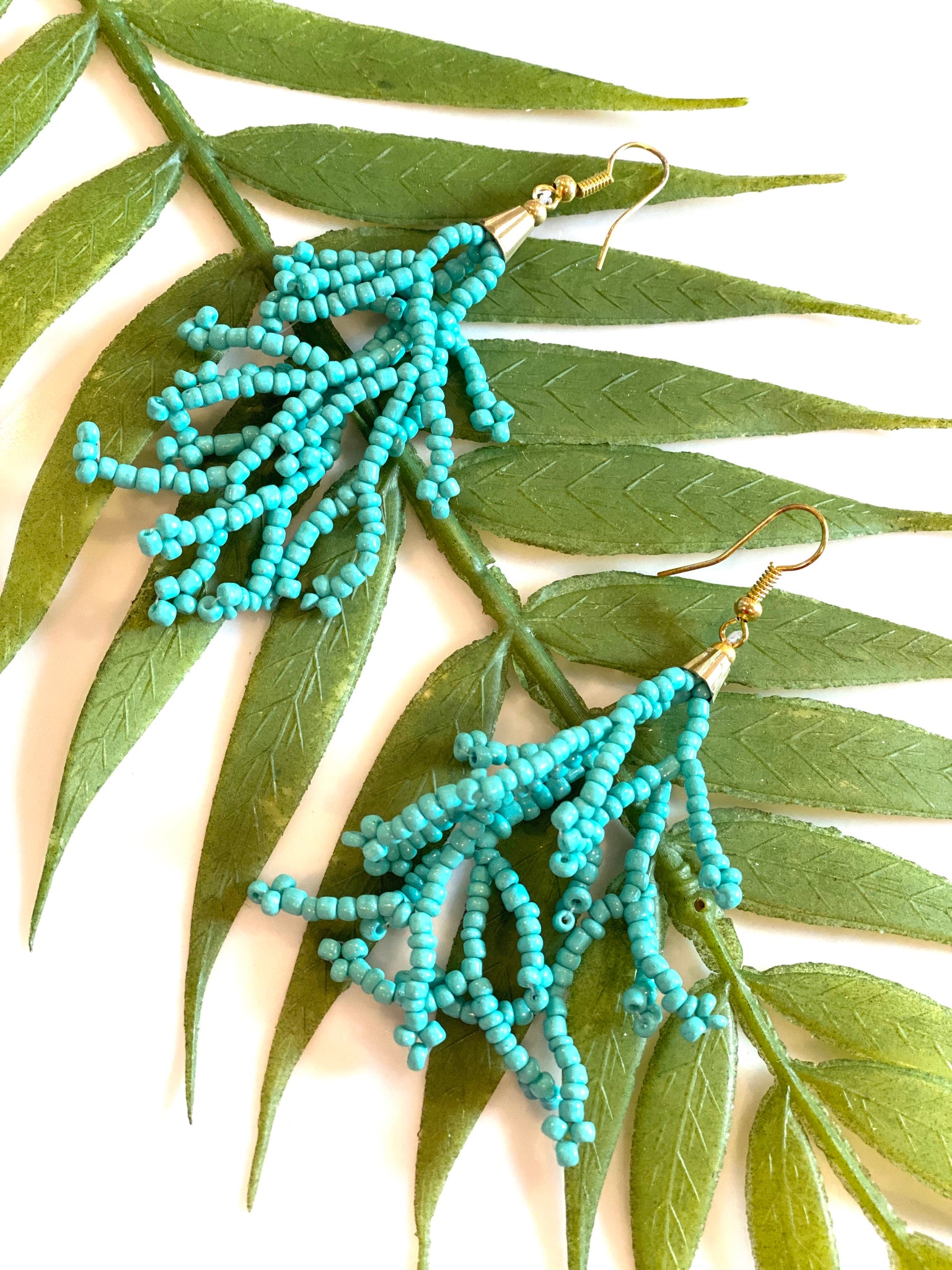 Coral Earrings