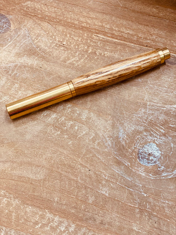 Kentucky Bourbon Barrel Brass Rollerball Pen