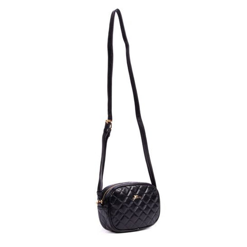 Sonja Crossbody Bag | Quilted Black