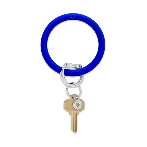 Silicone Big O Key Ring | Jewel Tone Collection | Blue Me Away