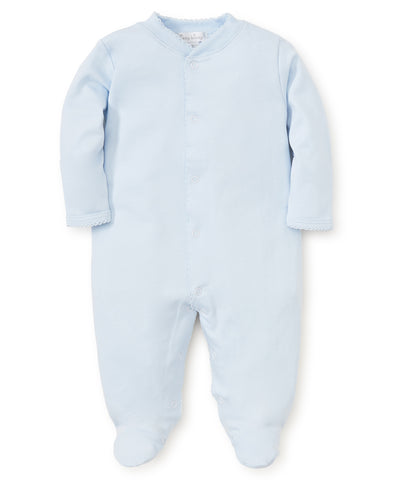 Light Blue/Light Blue Kissy Basics Footie