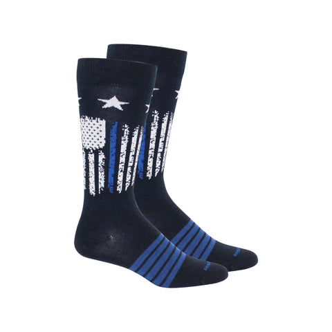 Andy Thin Blue Line Men's Socks | Insignia Blue