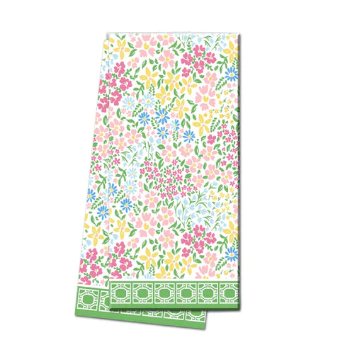 Cotton Tea Towel | Palm Beach Floral