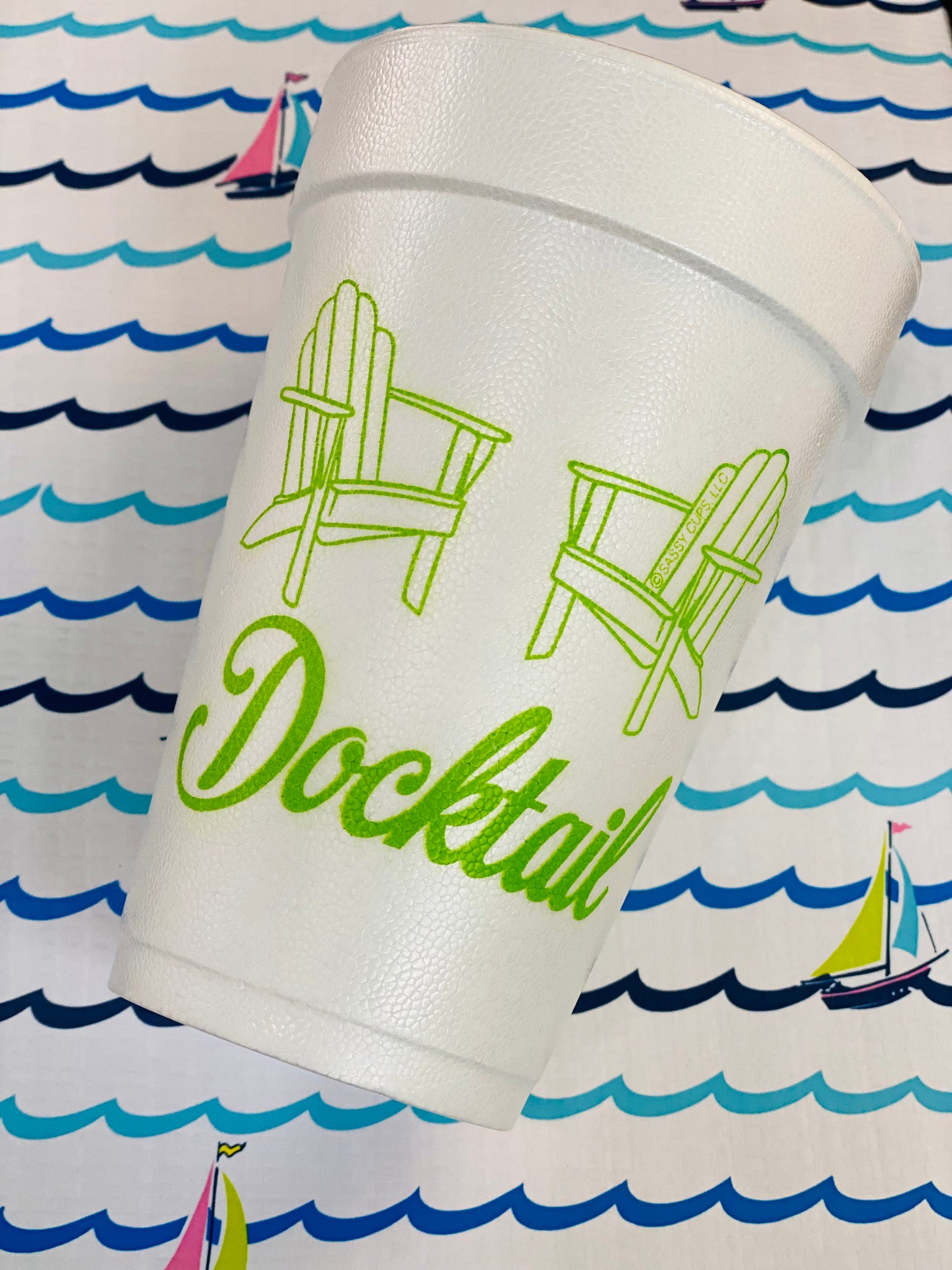 Docktail Foam Cups