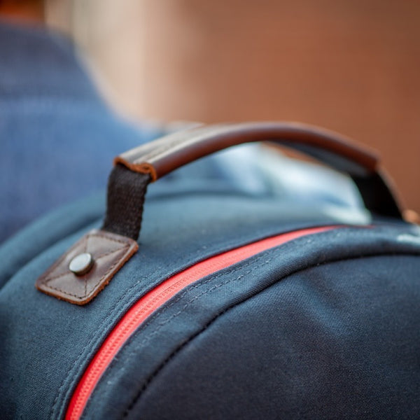 Canvas Backpack | Navy Blue