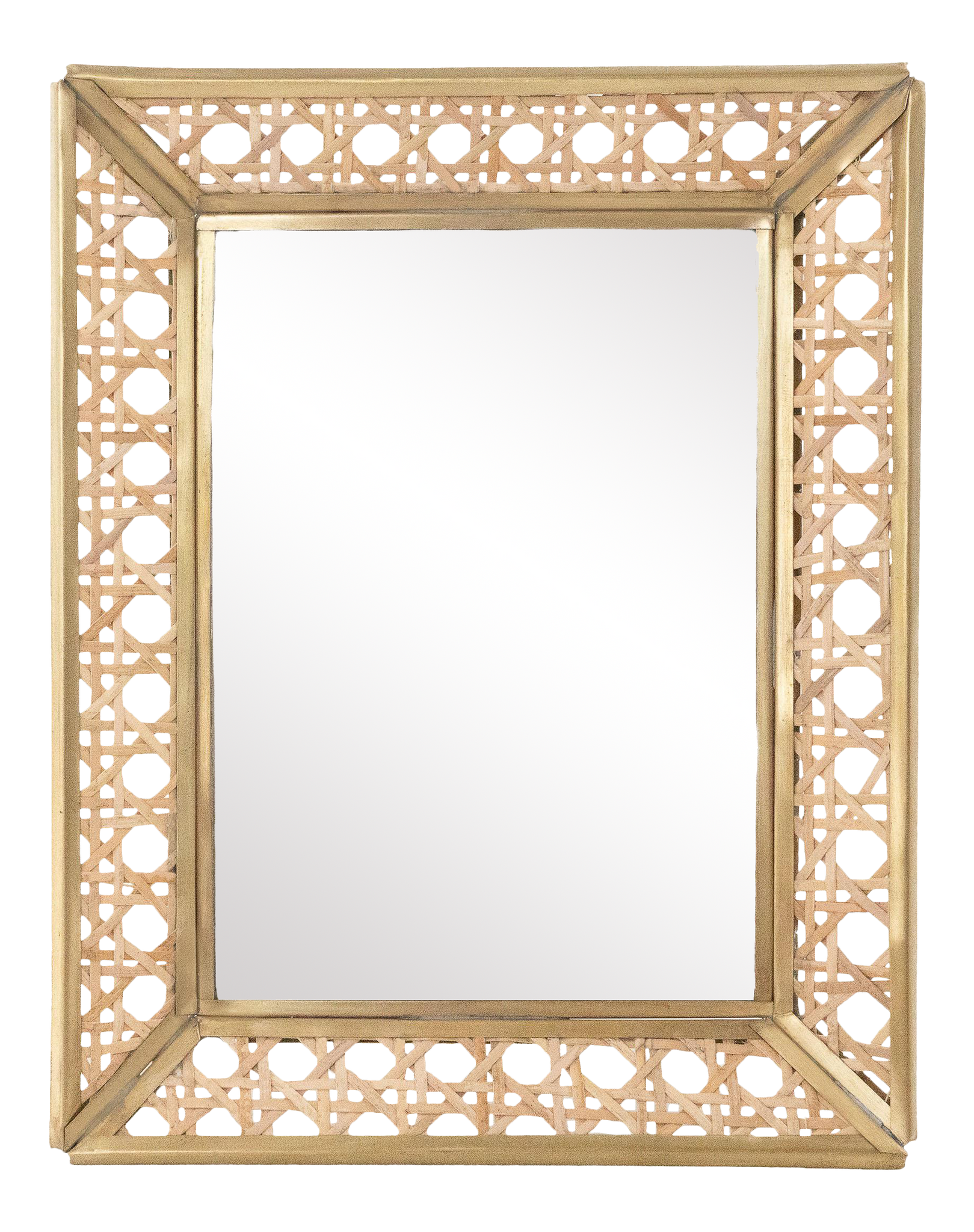 Natural Cane Wicker Picture Frame